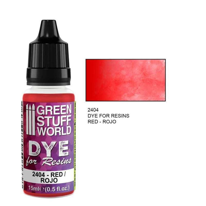 GSW - Dye for Resins - Red 15ml