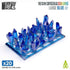 Greenstuff World Hobby GSW - Large Blue Crystals Resin Set