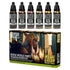 Greenstuff World Hobby GSW - Paint Set - Gold Metallics