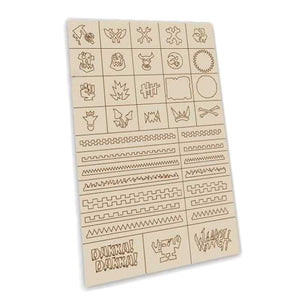 Greenstuff World Hobby GSW - Self-Adhesive Stencils - Orcs