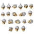 Greenstuff World Hobby GSW - Skulls with Helmets