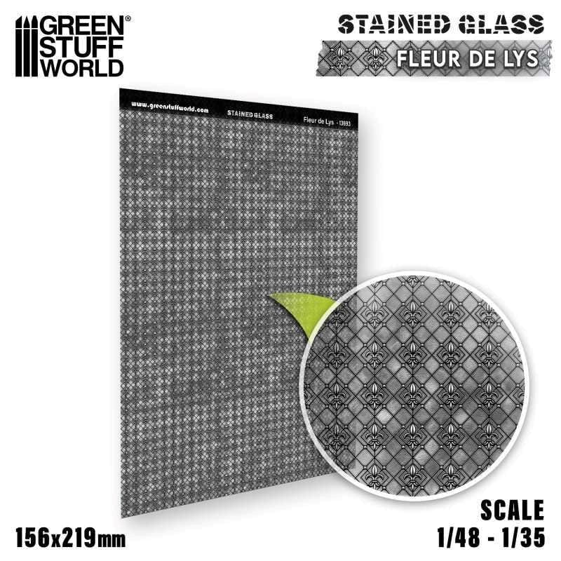 Greenstuff World Hobby GSW - Stained Glass - Fleur de Lys