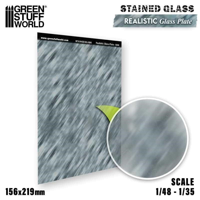 Greenstuff World Hobby GSW - Stained Glass - Realistic Glass Plate
