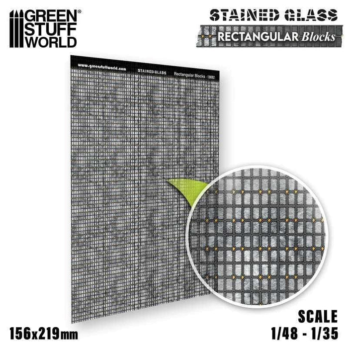 GSW - Stained Glass - Rectangular Blocks