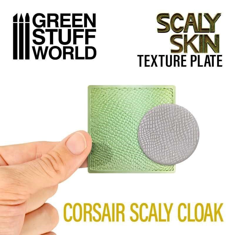Greenstuff World Hobby GSW - Texture Plate - Corsair Scaly Cloak