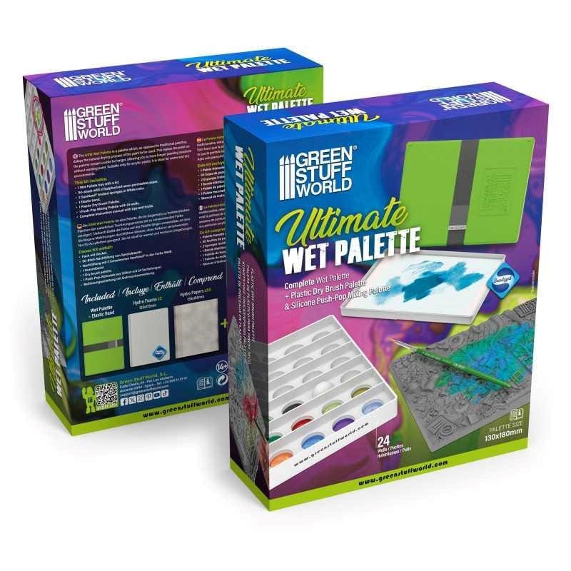 Greenstuff World Hobby GSW - Ultimate Wet Palette (incl Texture Palette)