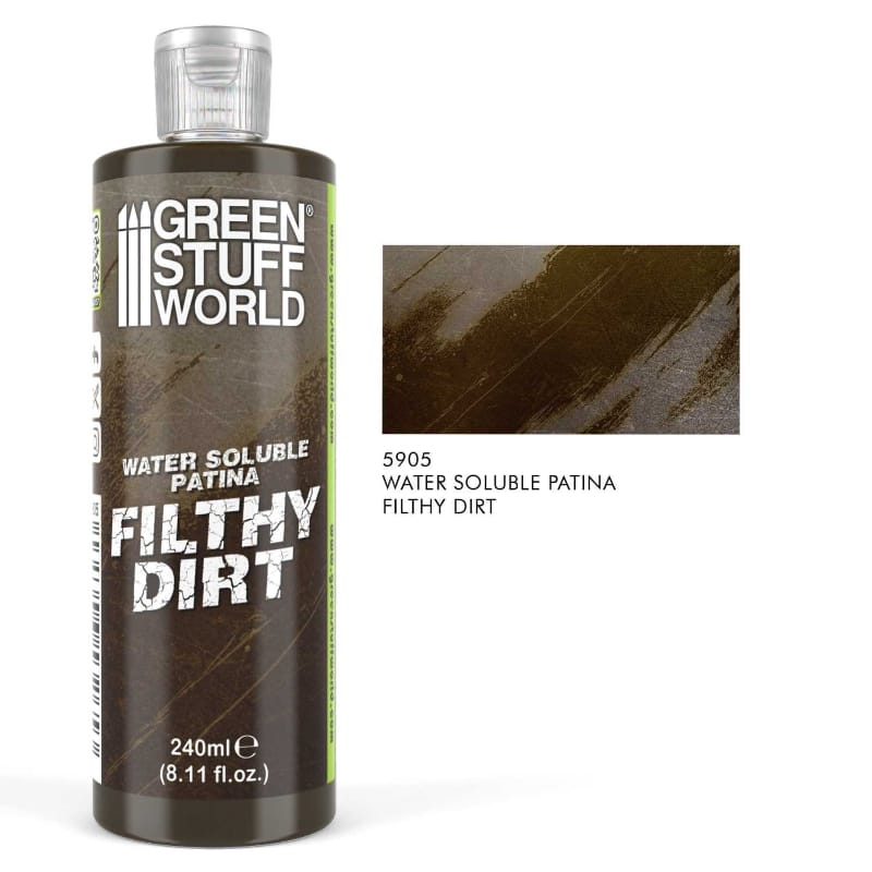 Greenstuff World Hobby GSW - Water Soluble Patina - Filthy Dirt