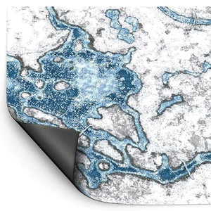 Greenstuff World Miniatures GSW - Neoprene Mat - 44x60 - Blizzard Hollows