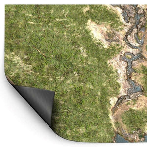 Greenstuff World Miniatures GSW - Neoprene Mat - 44x60 - Duskriver Meadows