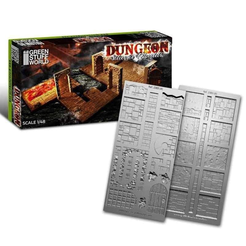 Greenstuff World Miniatures GSW - Silicone Moulds - Dungeon