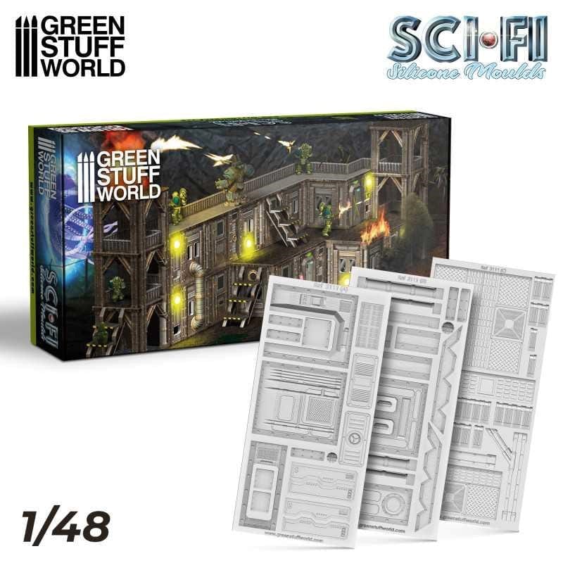 Greenstuff World Miniatures GSW - Silicone Moulds - Sci-Fi