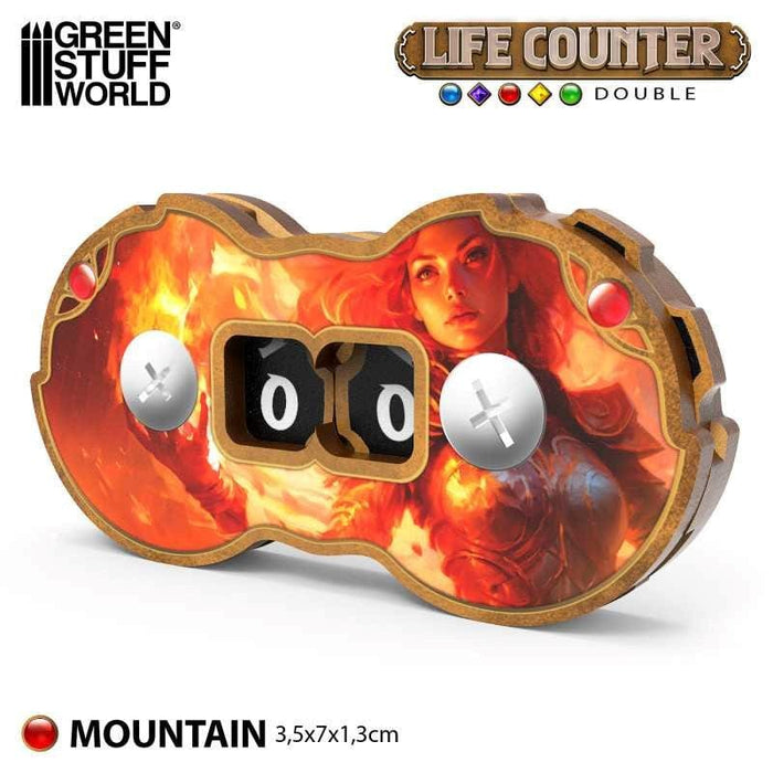 GSW - Life Counter Double - Mountain