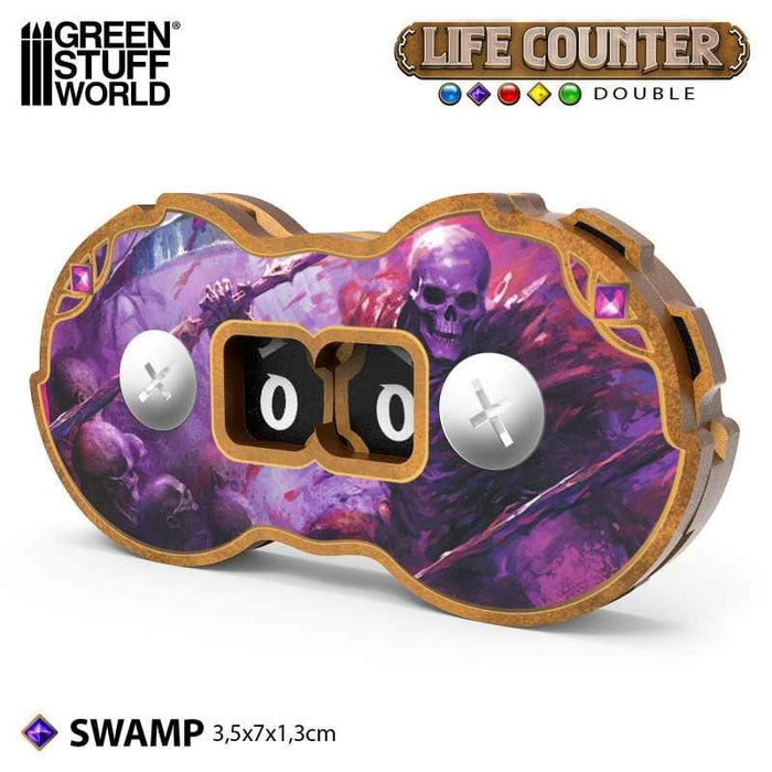 GSW - Life Counter Double - Swamp