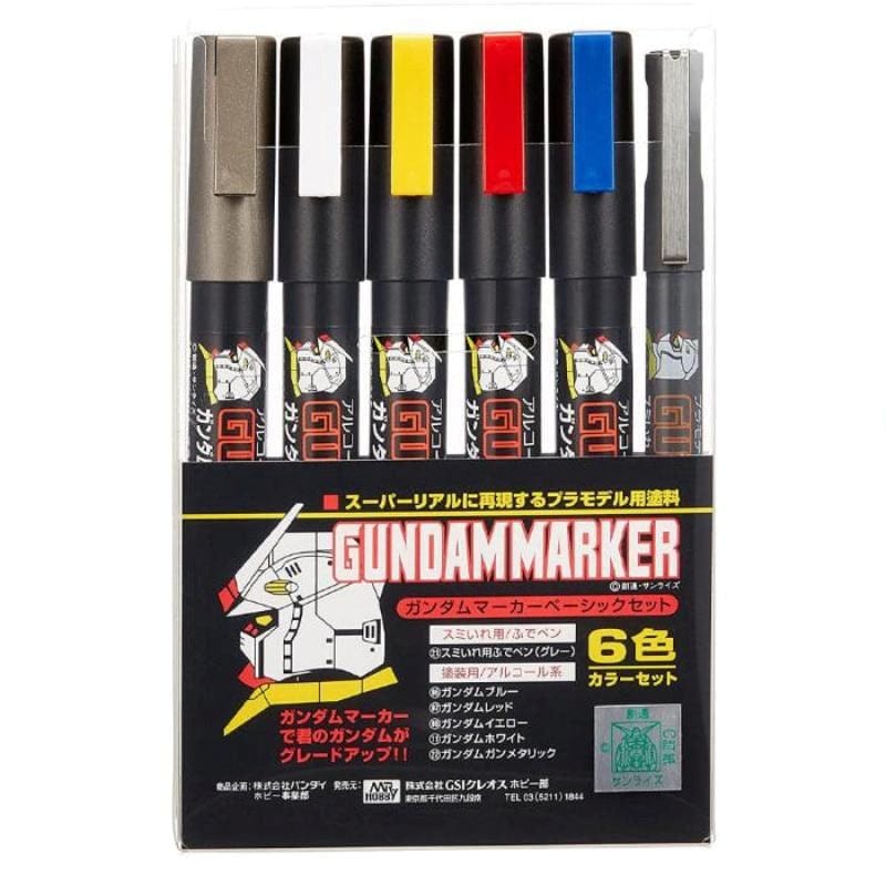GSI Creos Hobby Gundam Marker - Basic Set