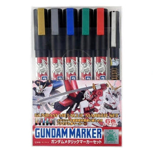 GSI Creos Hobby Gundam Marker - Gundam Metallic Set