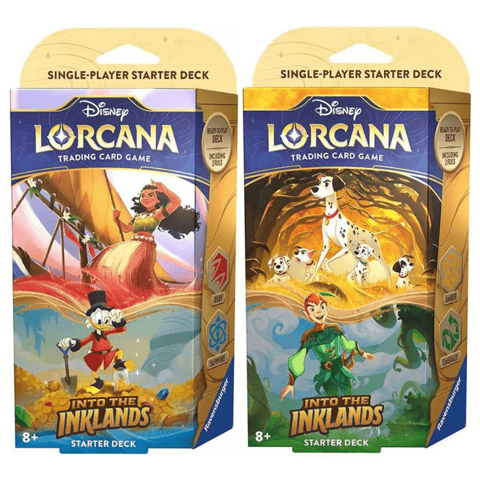 Lorcana TCG - Into the Inklands - Starter Deck Bundle