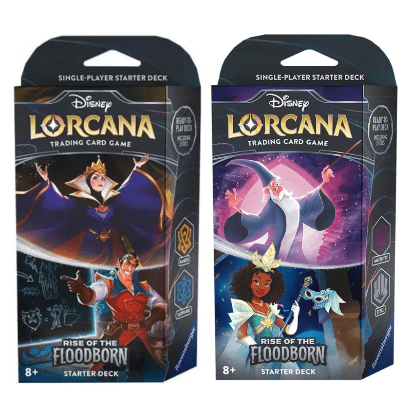 Gumnut Lorcana TCG - Rise of the Floodborn - Starter Deck Bundle