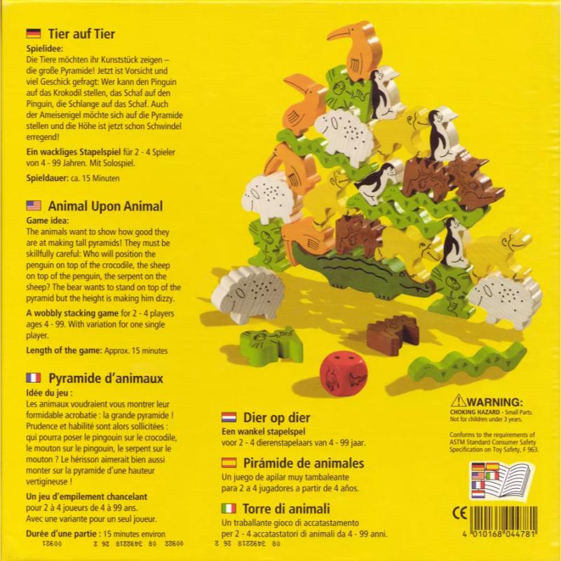 HABA Board & Card Games Animal Upon Animal
