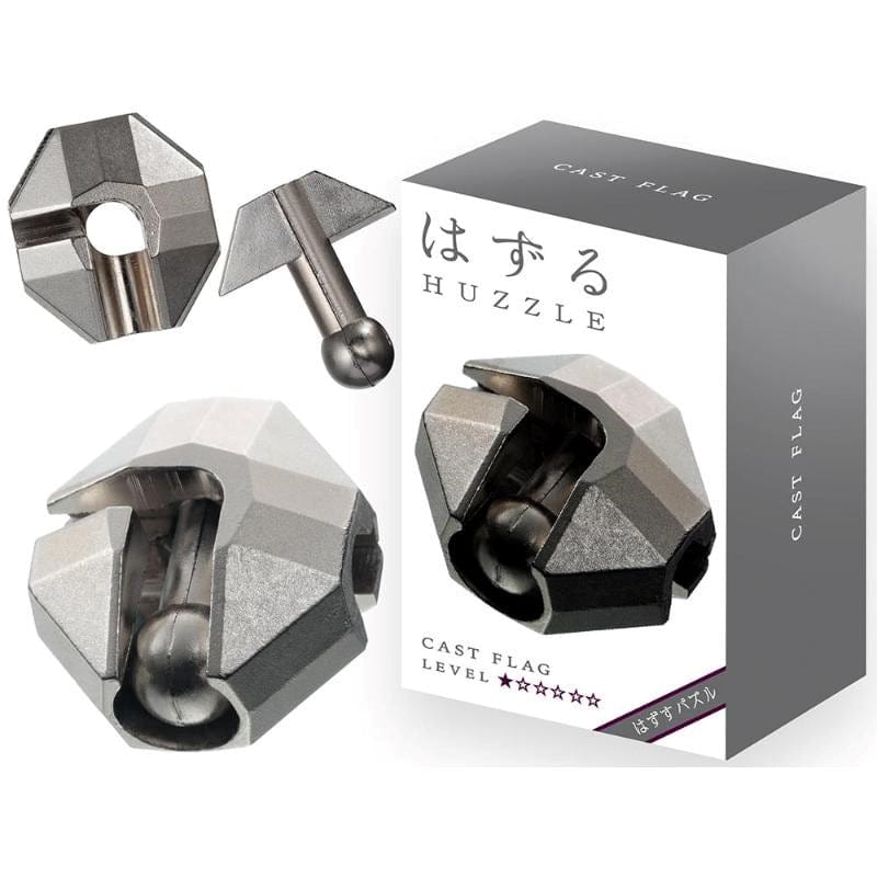 Hanayama Logic Puzzles Cast Puzzle - Flag (Level 1)