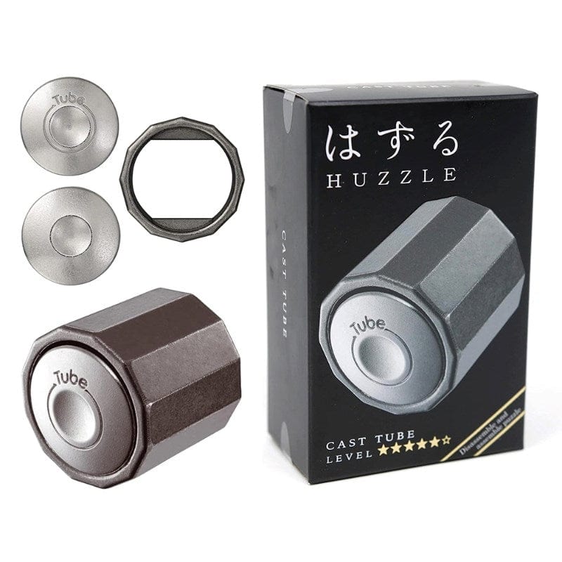 Hanayama Logic Puzzles Cast Puzzle - Tube (Level 5)