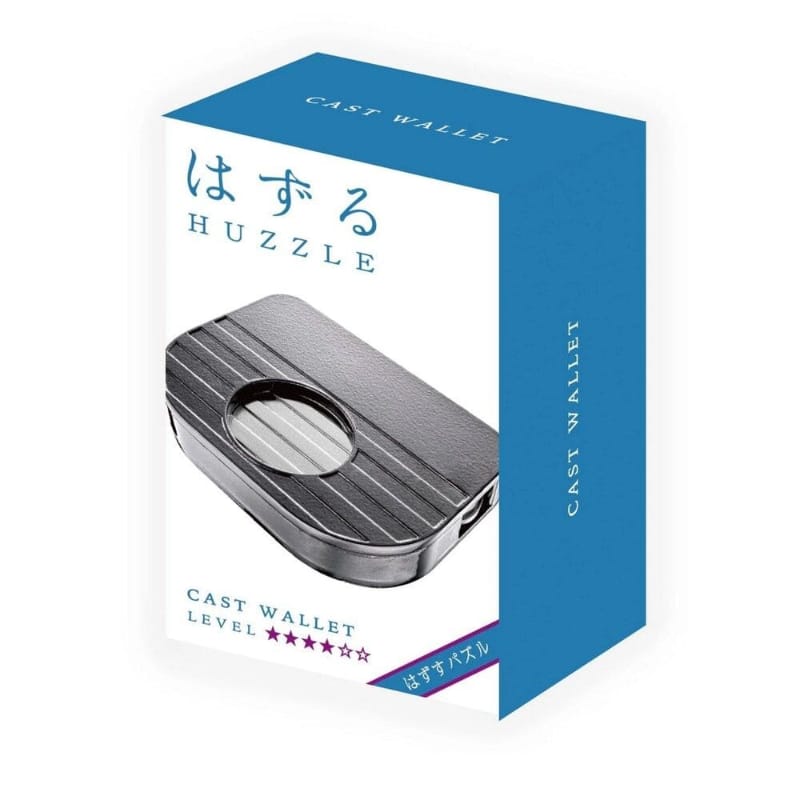 Hanayama Logic Puzzles Cast Puzzle - Wallet (Level 4)