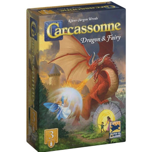 Hans im Gluck Board & Card Games Carcassonne - Dragon and Fairy - Expansion 3 (2025 Redesign) (03/10/2025 Release)