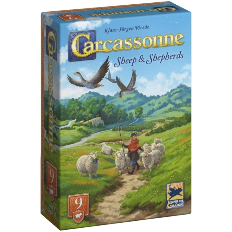 Hans im Gluck Board & Card Games Carcassonne - Sheep and Shepherds - Expansion 9 (2025 Redesign) (03/10/2025 Release)