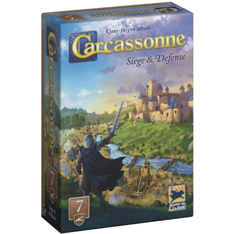 Hans im Gluck Board & Card Games Carcassonne - Siege and Defence - Expansion 7 (2025 Redesign) (03/10/2025 Release)