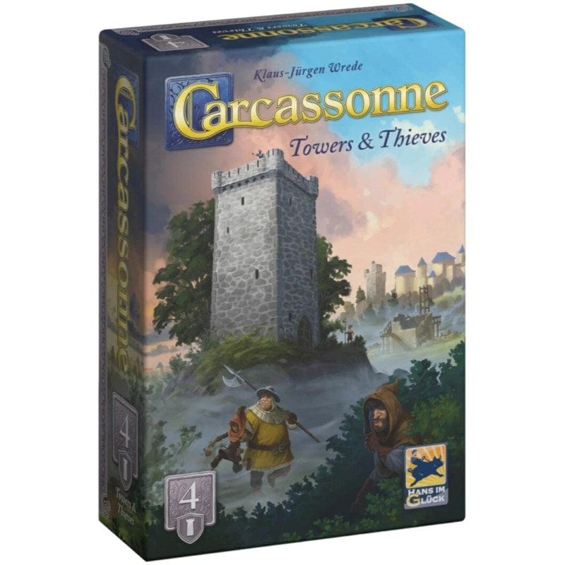 Hans im Gluck Board & Card Games Carcassonne - Towers and Thieves - Expansion 4 (2025 Redesign) (03/10/2025 Release)