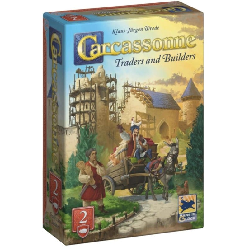 Hans im Gluck Board & Card Games Carcassonne - Traders and Builders - Expansion 2 (2025 Redesign) (03/10/2025 Release)