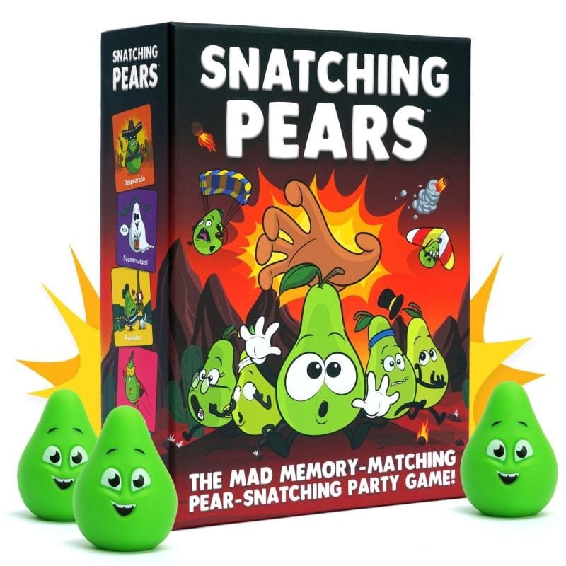 Happy Yeti Games Board & Card Games Snatching Pears - The Mad Memory Matching Pear-Snatching Party Game