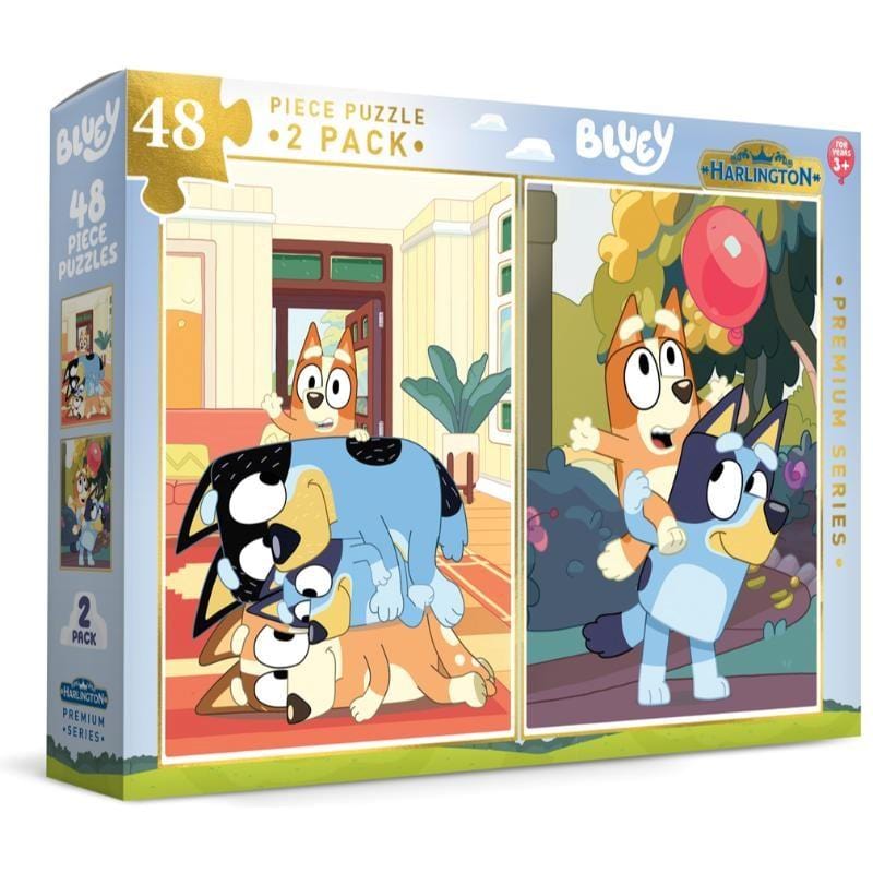 Harlington Jigsaws Thomas Kinkade - Bluey 2 Pack (48pc) Harlington