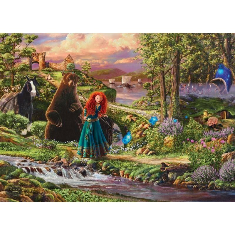 Harlington Jigsaws Thomas Kinkade - Brave (1000pc) Harlington