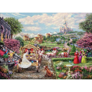 Harlington Jigsaws Thomas Kinkade - Cinderella Happily Ever After (1000pc) Harlington