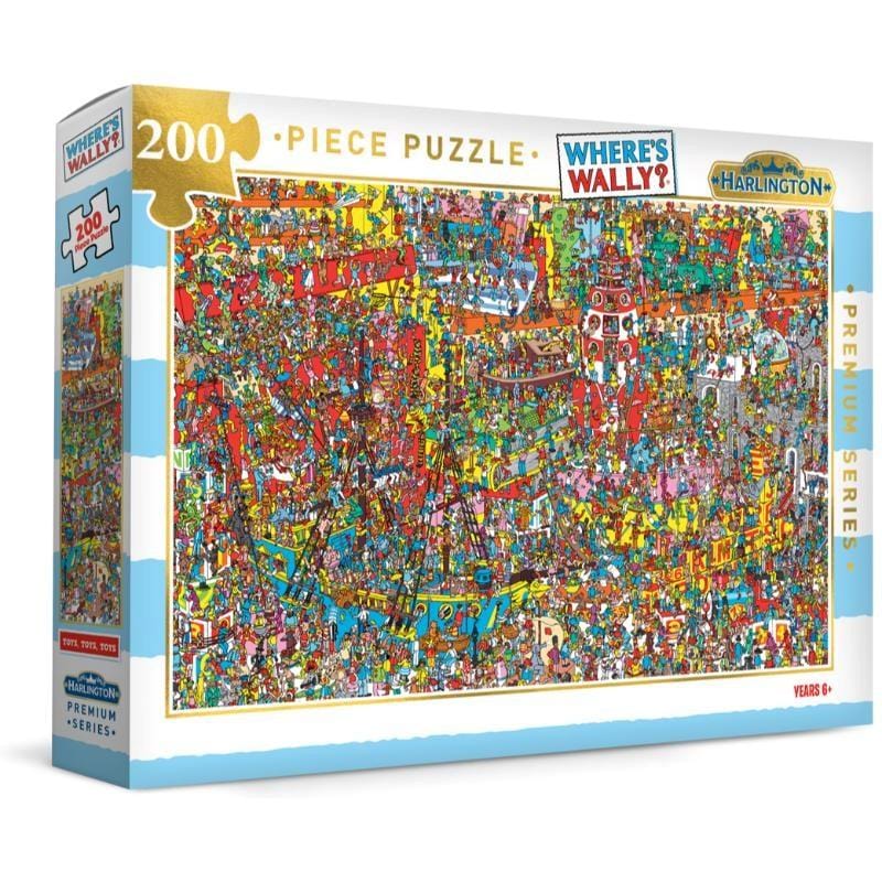 Harlington Jigsaws Thomas Kinkade - Where's Wally - Toys, Toys, Toys (200pc) Harlington