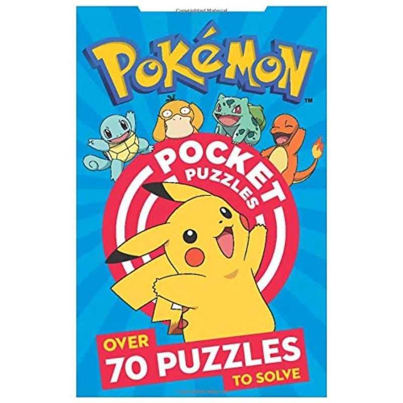 Harper Collins Logic Puzzles Puzzle Book - Pokemon Pocket