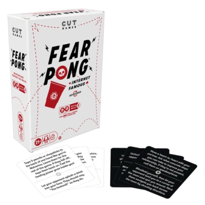 Hasbro Board & Card Games Fear Pong - Internet Famous Refreshed (Hasbro)