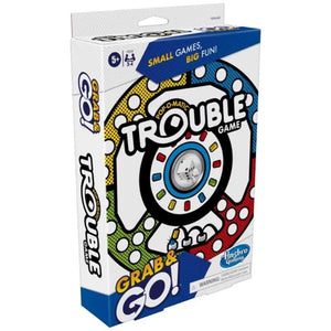 Hasbro Board & Card Games Grab and Go - Trouble
