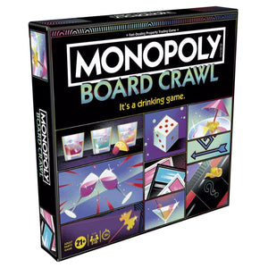 Hasbro Board & Card Games Monopoly - Board Crawl (Drinking Game)