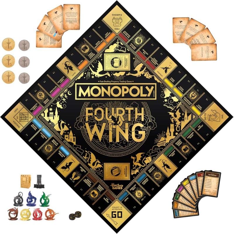 Hasbro Board & Card Games Monopoly - Fourth Wing Edition