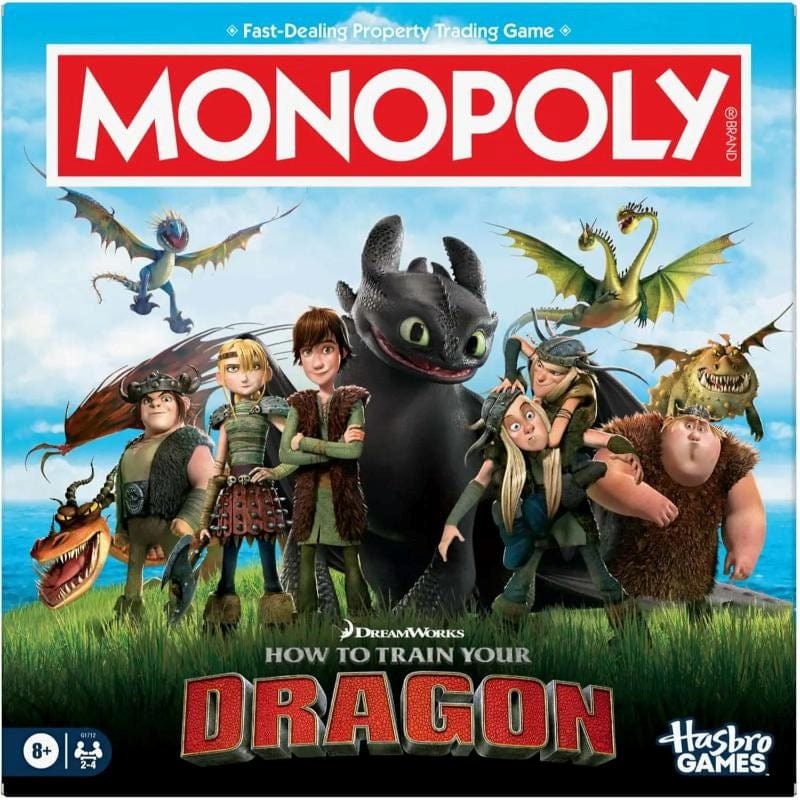 Hasbro Board & Card Games Monopoly - How to Train Your Dragon