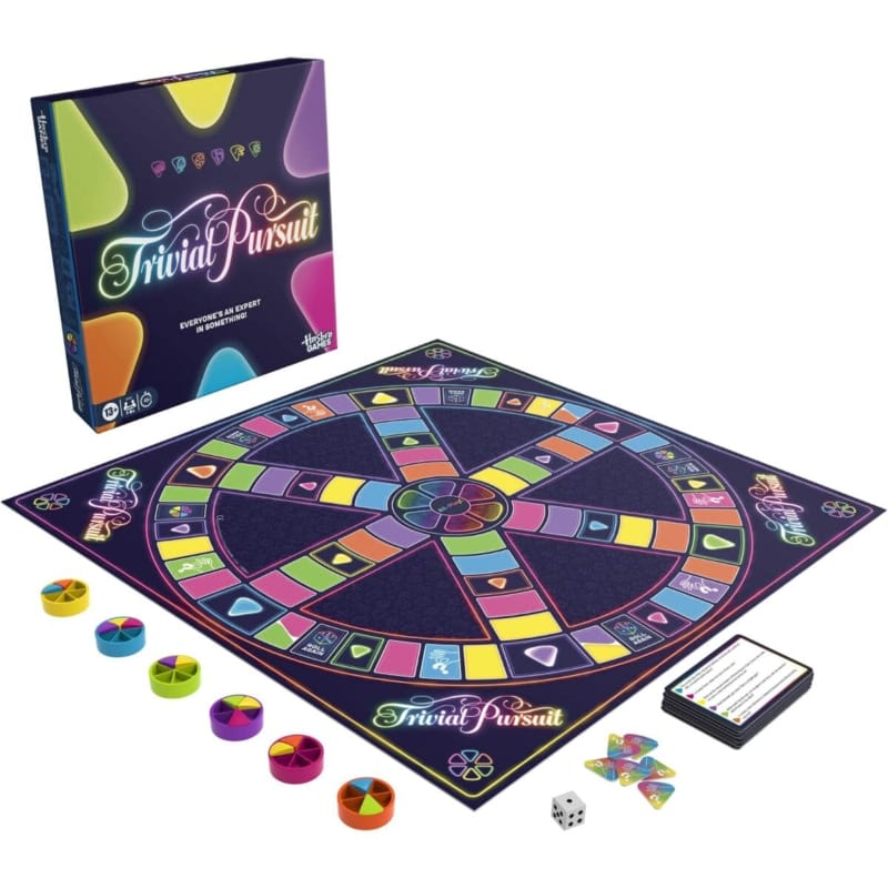 Hasbro Board & Card Games Trivial Pursuit (Refresh)