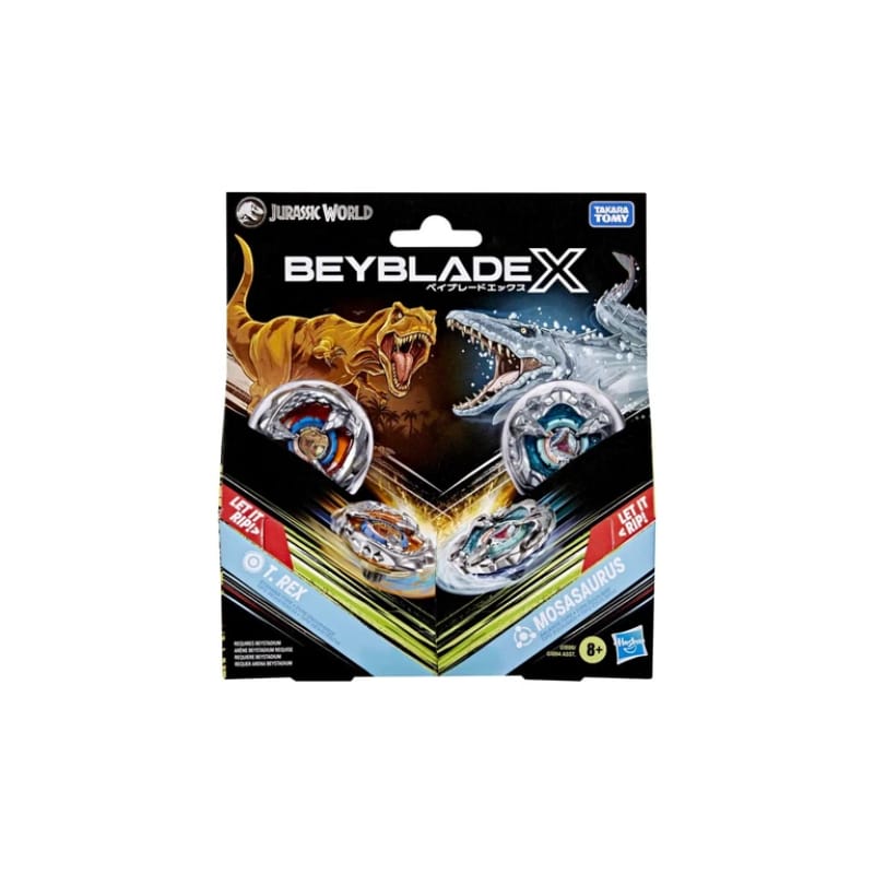 Hasbro Novelties Beyblade X - Jurassic World 2-Pack (Assorted)
