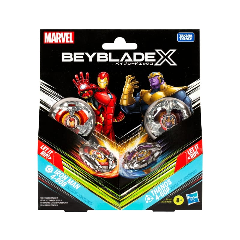 Hasbro Novelties Beyblade X - Marvel 2-Pack (Assorted)