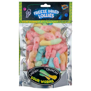 Heebie Jeebies Food Promos & Miscellaneous Freeze Dried Lollies - Mini Sour Worms