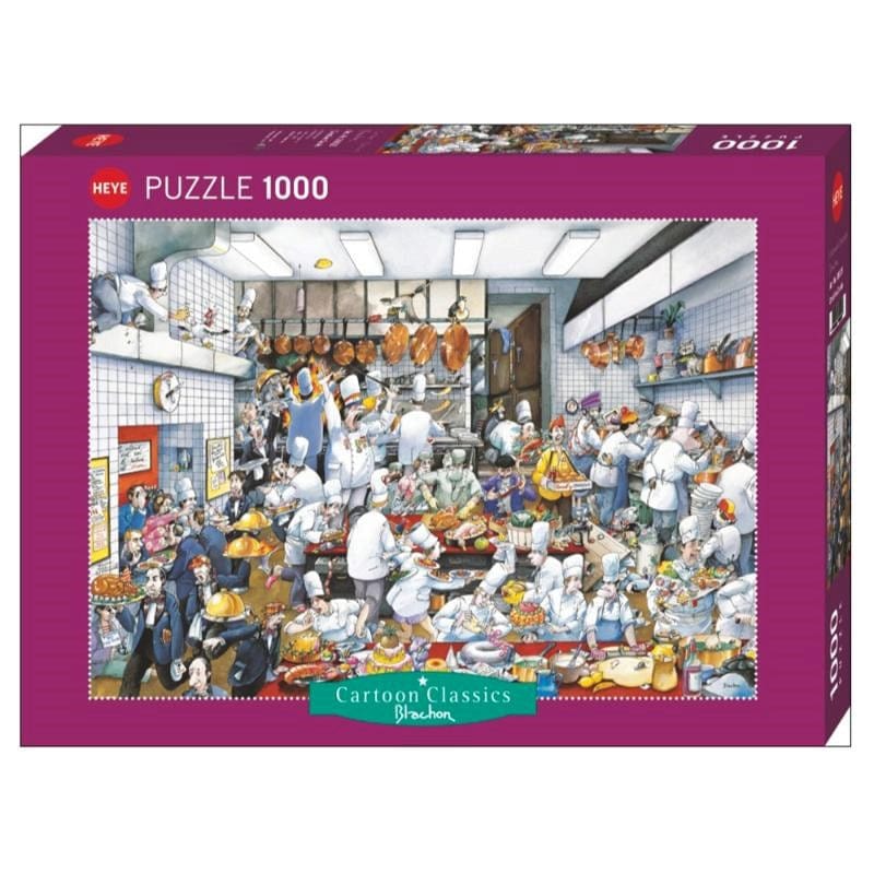 Heye Jigsaws Cartoon Classics - Creative Cooks (1000pc) Heye