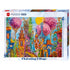 Heye Jigsaws Charming Village - Pink Trees(1000pc) Heye