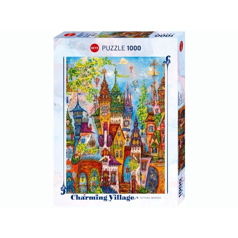 Heye Jigsaws Charming Village - Red Arches(1000pc) Heye