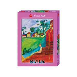 Heye Jigsaws Daily Life - By The River (1000pc) Heye