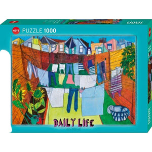 Heye Jigsaws Daily Life - In The Courtyard (1000pcs) Heye